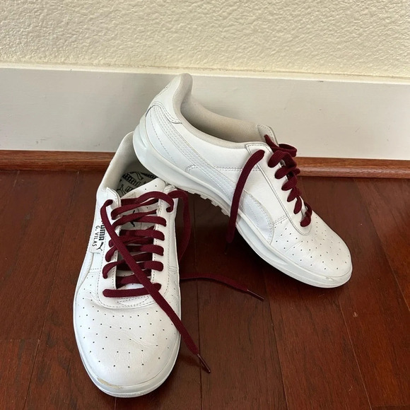 Puma G Vilas L2 Sneakers Size 8.5 White Leather RARE. - Picture 9 of 10